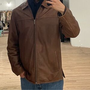Wilsons Leather Julian Genuine Vintage Leather Jacket